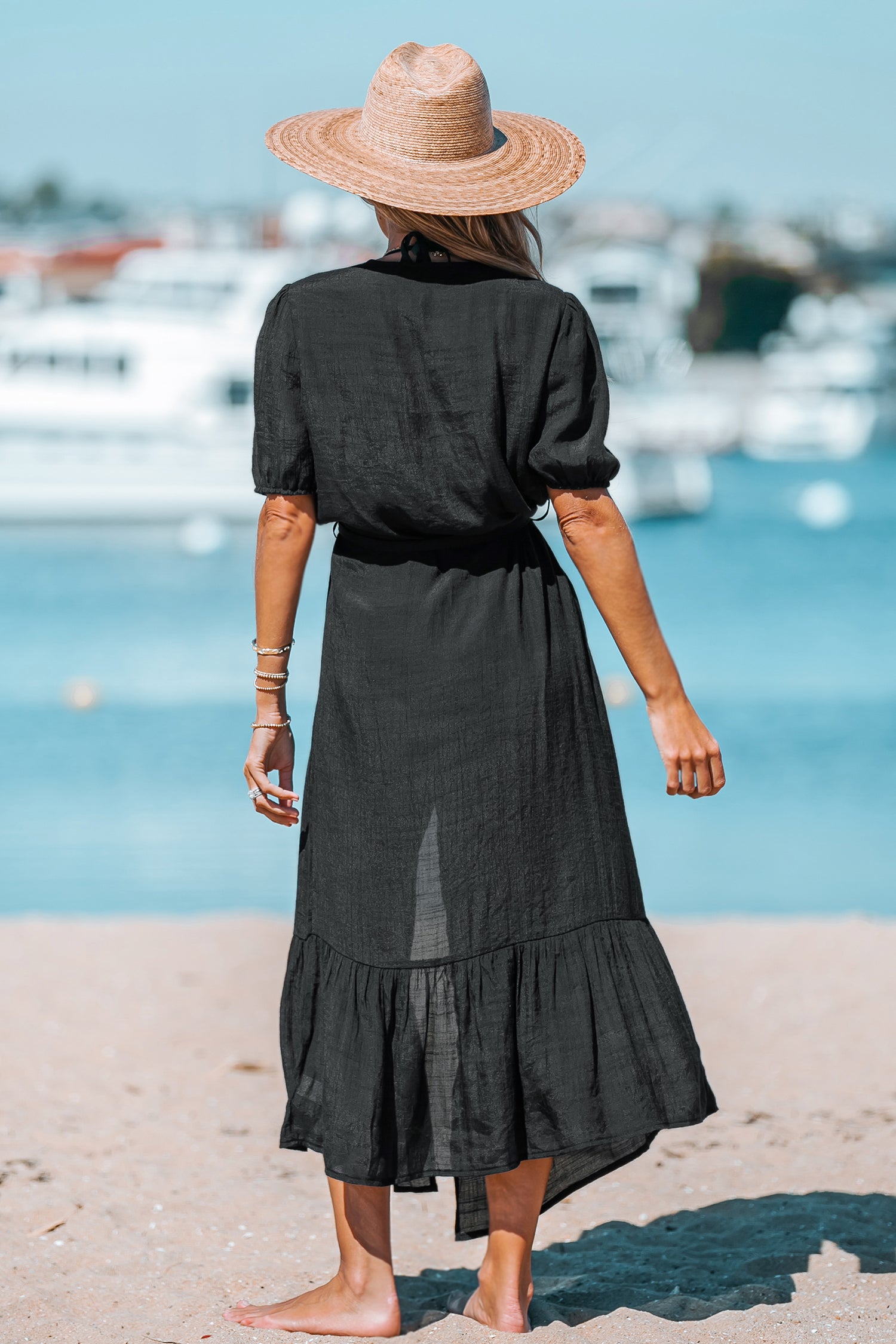 Luftiger Duster-Kimono mit offener Vorderseite