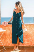 Midikleid mit V-Ausschnitt